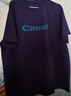 駱駝（CAMEL）戶(hù)外速干T恤透氣吸汗冰感原紗速干短袖1053 桑紫紅,男女同款 L  曬單實(shí)拍圖