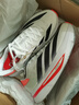 adidas 二代閃充跑鞋 ADIZERO SL2 M WIDE競訓體測跑鞋女阿迪達斯   灰白/黑色/亮紅   37 曬單實(shí)拍圖