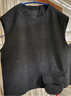 布丁哈魯女童可愛(ài)背心馬甲冬季新品中大童背面紐扣休閑馬甲兒童寬松上衣潮 曬單實(shí)拍圖