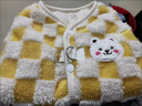 梵昇昱貓咪狗狗衣服秋冬衣服泰迪比熊衣服小型背心馬甲幼犬加厚保暖寵物 寵物衣服【棋盤(pán)格黃色】 M 曬單實(shí)拍圖
