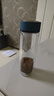 富光男女士雙層玻璃杯 高硼硅玻璃304茶隔水杯子 帶茶隔泡茶杯400ml 曬單實(shí)拍圖