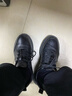 奧康（Aokang）奧康男鞋透氣休閑皮鞋商務(wù)休閑鞋舒適百搭厚底運動(dòng)鞋 黑色38  曬單實(shí)拍圖