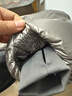 NOTHOMME逐光戶(hù)外800蓬90白鴨絨防潑水絎線(xiàn)連帽保暖羽絨服男 太空灰 S 曬單實(shí)拍圖