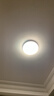 飛利浦（PHILIPS）全光譜LED三防吸頂燈IP40防潮防塵防蚊防蟲(chóng)臥室陽(yáng)臺燈36W暖白光4000K尺寸360mm 曬單實(shí)拍圖