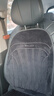迪加倫石墨烯汽車(chē)加熱坐墊冬季單雙座椅車(chē)載電制熱改裝12V24V保暖黑雙座 曬單實(shí)拍圖