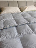 富安娜羽絨被50%白鵝絨被子 冬季雙人加厚被芯1400g填充 203×229cm星宇 曬單實(shí)拍圖