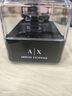 阿瑪尼（ARMANI EXCHANGE）手表男士黑武士鋼帶石英歐美腕表生日新年禮物送男生AX2701 曬單實(shí)拍圖