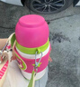 杯具熊兒童保溫杯男女學(xué)生大容量保溫壺兩用戶(hù)外便攜水杯上學(xué)杯子 炮彈保溫壺-燦爛草莓熊650ml 曬單實(shí)拍圖