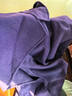 夏薇彤羊毛雙面呢絨大衣女純色長(cháng)款毛呢冬顯瘦法式韓版赫本風(fēng)外套女 紫色高端韓版長(cháng)款大衣 L 130-150斤【僅剩八件】 曬單實(shí)拍圖