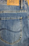 Lee726舒適直筒丹寧復古水洗藍色男牛仔褲休閑潮流 曬單實(shí)拍圖
