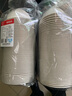 佳茉一次性碗【280ml*50只】環(huán)保稻殼碗湯碗野餐圓碗免洗一次性餐具 曬單實(shí)拍圖