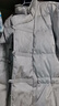 艾萊依商場(chǎng)同款女士羽絨服新中式長(cháng)款顯瘦收腰立領(lǐng)鴨絨外套 星灰銀月M 曬單實(shí)拍圖