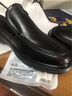 紅蜻蜓秋冬男士一腳蹬軟底商務(wù)休閑皮鞋中年爸爸鞋男鞋 WTA33107 黑色42 曬單實(shí)拍圖