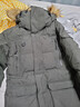 迪卡儂羽絨服男款外套女長(cháng)款運動(dòng)棉羽大衣秋冬棉服卡其色S-4691278 曬單實(shí)拍圖