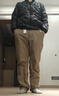 優(yōu)衣庫男裝女裝保暖休閑長(cháng)褲/休閑褲褲子常規款25秋冬新款479375 33 卡其色 L /175/88A 曬單實(shí)拍圖