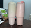 星巴克（Starbucks）春日晴空系列雙飲口不銹鋼杯800ml咖啡杯水杯男女情人節禮物 曬單實(shí)拍圖
