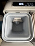 JOYFACE心愿2Max迷你內衣洗衣機小型雙桶分區洗烘一體全自動(dòng)嬰兒清洗衣機內衣內褲清洗機懶人洗衣機 心愿2 Max 雙筒 云霧白 曬單實(shí)拍圖