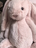 Jellycat害羞胭脂粉色邦尼兔柔軟舒適動(dòng)物毛絨玩偶兒童生日情人節禮物 害羞胭脂粉色邦尼兔 Medium 曬單實(shí)拍圖