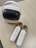 漫步者（EDIFIER）Q3【雙麥版】K歌音響 無(wú)線(xiàn)K歌麥克風(fēng) 家庭KTV音箱 智能唱歌神器卡拉OK套裝 云巖白 新年禮物 曬單實(shí)拍圖