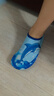 夏季兒童沙灘鞋薄款軟底潛水男女透氣防滑防割溯溪親子涉水游泳鞋 海豚藍色 34 34/35 適合腳長(cháng)19.2-20.2cm 曬單實(shí)拍圖