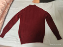 京東京造羊絨衫女100山羊絨秋冬新厚款針織毛衣 高領(lǐng)復古紅 XS 曬單實(shí)拍圖