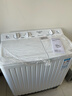 榮事達洗衣機半自動(dòng)家用大容量雙桶雙缸波輪洗衣機脫水雙筒 半自動(dòng)洗衣機以舊換新 11.6公斤洗+脫【洗8KG+脫3.6KG】 曬單實(shí)拍圖