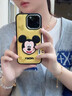 適用華為mate70pro+手機殼情侶卡通可愛(ài)立體米奇iphone16pro皮套 大孔氣墊棕底米奇+立體米奇+手繩 華為Mate60Pro 曬單實(shí)拍圖