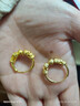 搶《金耳環(huán)》香港正品沙金耳環(huán)女款福氣耳飾釘招財耳墜送媽媽 旺夫招財/幸運耳環(huán) 曬單實(shí)拍圖