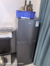 HYUNDAI（韓國現代）小冰箱迷你小型家用冷藏冷凍宿舍出租房辦公室雙開(kāi)門(mén)二門(mén)電冰箱節能省電 118L灰【行業(yè)爆款+省電輕音】 曬單實(shí)拍圖