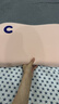 可韻（CORY）兒童枕頭寶寶嬰兒學(xué)生可水洗透氣1-3-6-12歲硅膠枕頭護脊 嬰童粉 曬單實(shí)拍圖