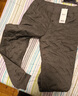 雪中飛羽絨褲男士冬季內穿打底加厚棉褲保暖舒適內膽外穿長(cháng)褲 灰色L 曬單實(shí)拍圖