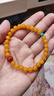 天然蜜蠟手串妖花雞油黃南紅瑪瑙琥珀綠松原創(chuàng  )礦串珠男女手鏈真品 6mm【收藏級】天然蜜蠟香意手串 16-17cm手圍 曬單實(shí)拍圖