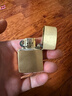 ZIPPO打火機之寶防風(fēng)煤油 1941復刻拉絲黃銅生日禮物男送老公單機 曬單實(shí)拍圖
