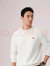 Levi's李維斯25年秋冬新款男士美式簡(jiǎn)約休閑經(jīng)典LOGO圓領(lǐng)衛衣 米白色 L 曬單實(shí)拍圖