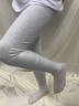 浪莎（LangSha）新款冬季秋褲女士保暖褲高端高彈力貼身打底輕薄款防風(fēng)抗寒純棉褲 【1淺灰1黑色】· 輕薄高彈貼身 M /160 曬單實(shí)拍圖