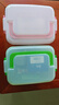 茶花桌面收納盒口罩收納箱藥箱整理樂(lè )高玩具收納盒6.5L2只 曬單實(shí)拍圖