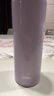 膳魔師（THERMOS）新款日本保溫杯男女便攜不銹鋼超輕保冷JNL-S500 粉紫色500ml 曬單實(shí)拍圖