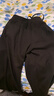 棉先生5系高級感針織羊毛呢垂感休閑褲男  秋冬重磅加厚保暖西褲 深咖 L 曬單實(shí)拍圖