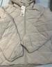 優(yōu)衣庫女裝PUFFTECH空氣棉服連帽外套/25秋冬新款478571 478571/30淺米色 XL 曬單實(shí)拍圖