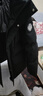 京東京造極寒鵝絨服男女派克連帽羽絨服95白鵝絨冬季加厚短款 曜石黑 L 曬單實(shí)拍圖