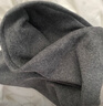 北極絨純棉圍脖女全棉保暖頸套男春秋冬純色半高領(lǐng)睡覺(jué)護頸椎脖套保暖 深灰色 95%棉 曬單實(shí)拍圖