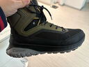 愛(ài)步（ECCO）戶(hù)外休閑鞋 運動(dòng)鞋高幫休閑鞋拼接徒步鞋系帶越野男鞋 奧途824314 黑色/橄欖綠82431459749 43 曬單實(shí)拍圖