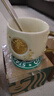 星巴克（Starbucks）杯子金色桂花銅章馬克杯陶瓷帶蓋勺辦公室咖啡杯情侶禮盒伴手禮 金桂杯單杯原盒裝 曬單實(shí)拍圖