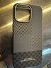 康思琦 高級感碳纖維紋適用蘋(píng)果17手機殼IPhone16promax新款凱夫拉防摔保護套15pro全包磁吸13小眾14男女 凱夫拉【灰色-四宮格碳纖維紋】?jì)戎么盼?iPhone 15 Promax 曬單實(shí)拍圖
