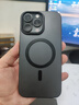 艾美辰【超輕薄丨散熱設計】適用iphone16promax手機殼蘋(píng)果16promax手機套金屬鏡頭圈全包magsafe磁吸-黑 曬單實(shí)拍圖