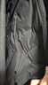太平鳥(niǎo)男裝【襯衫式】輕薄羽絨服冬季翻領(lǐng)保暖外套 黑色批 L 曬單實(shí)拍圖