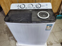 揚子集團洗衣機半自動(dòng)大容量家用雙桶雙缸洗衣機脫水雙筒 19.5公斤【洗12KG+脫7.5KG】藍光風(fēng)干 曬單實(shí)拍圖