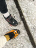 哥爾姆冰爪防滑鞋套 戶(hù)外雪地 鋼冰爪登山鞋 釘滑雪橙色均碼8齒 曬單實(shí)拍圖