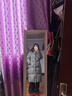 艾萊依陳都靈同款羽絨服女軟糯泡芙長(cháng)款加厚保暖可脫卸連帽冬新年外套 曬單實(shí)拍圖