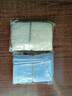 純棉毛巾男女洗臉巾洗澡全棉加厚柔軟吸水不掉毛兒童家用34x74cm 顏色 【黃+藍】 曬單實(shí)拍圖